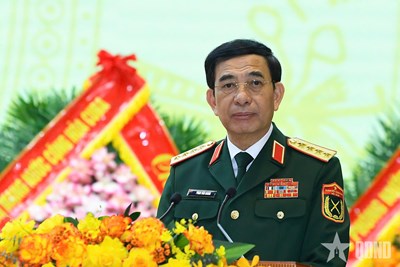 View - Đại tướng Phan Văn Giang dự lễ nhận huân, huy chương tại Tổng cục II