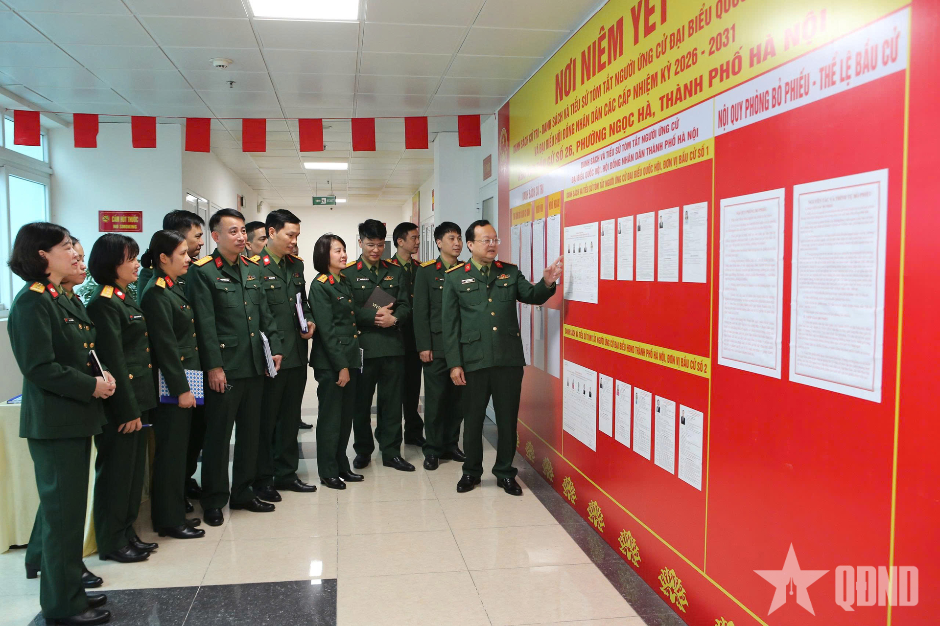 Bệnh viện Quân y 354 quyết tâm thực hiện tốt công tác bầu cử