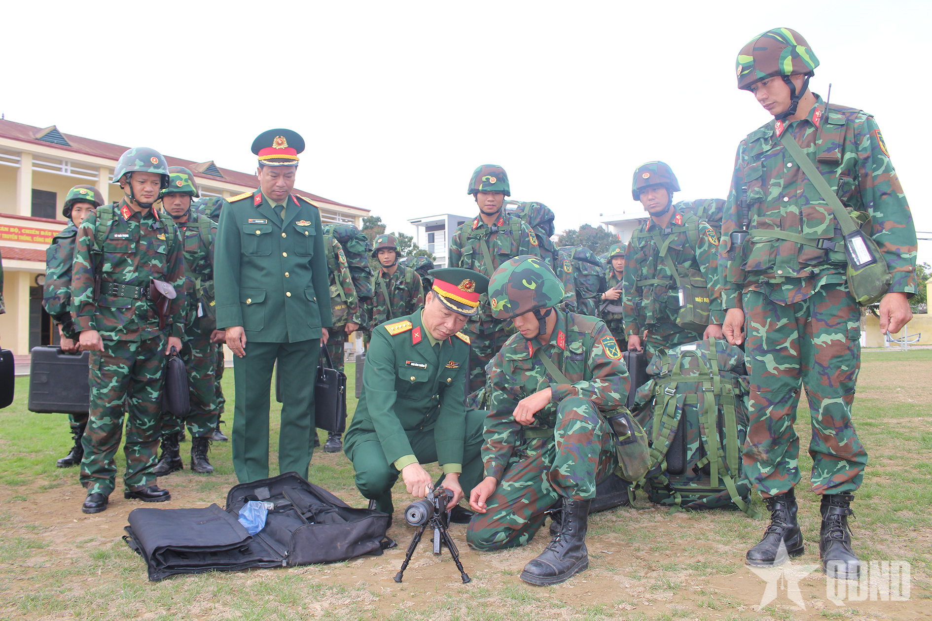 Quân khu 3 kiểm tra công tác sẵn sàng chiến đấu bảo vệ bầu cử Quốc hội và HĐND các cấp