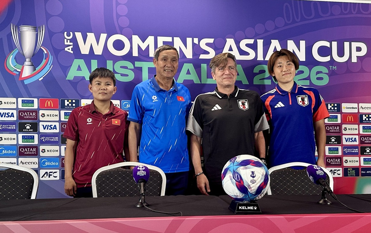 Đội tuyển nữ Việt Nam thi đấu với Nhật Bản bằng tinh thần cao nhất    