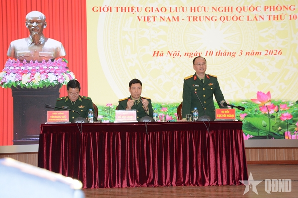 Giao lưu hữu nghị Quốc phòng biên giới Việt Nam-Trung Quốc ngày càng thực chất, hiệu quả