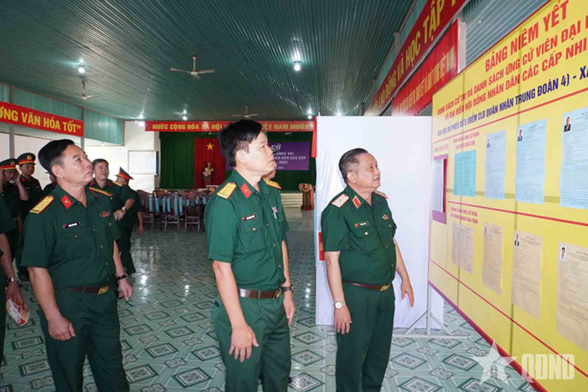 Sư đoàn 5 (Quân khu 7) chủ động làm tốt công tác chuẩn bị bầu cử