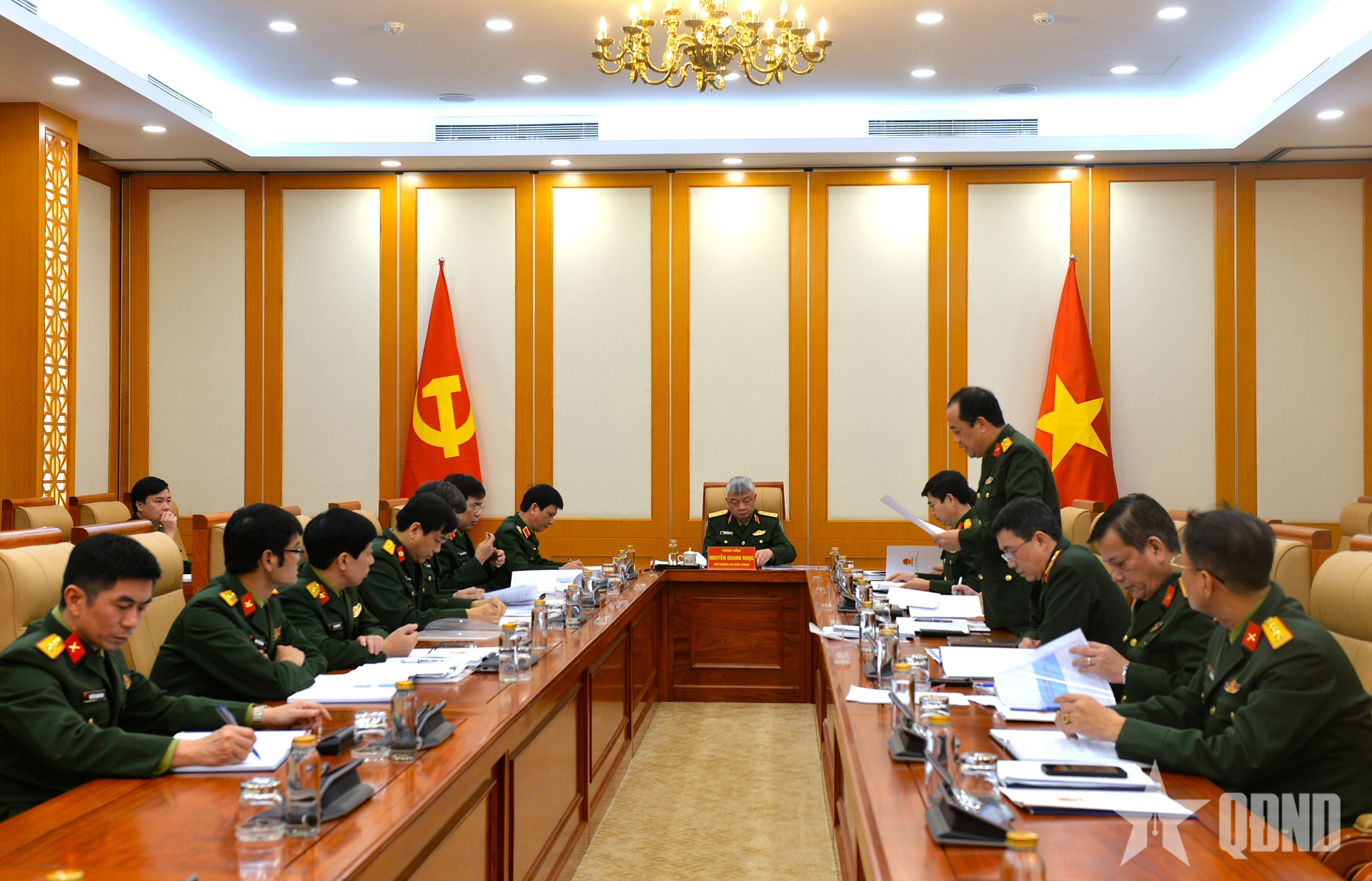 Thượng tướng Nguyễn Quang Ngọc làm việc về điều chỉnh quy hoạch Viện Y học cổ truyền Quân đội