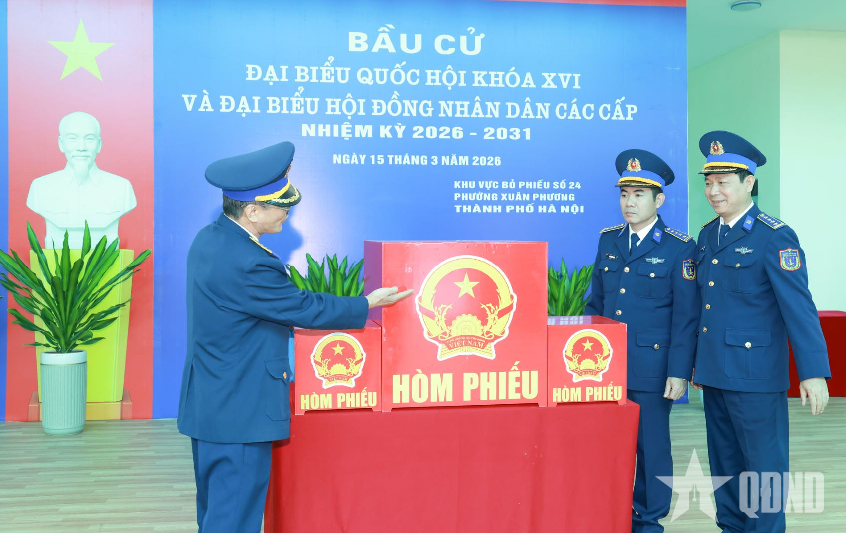 Cơ quan Bộ tư lệnh Cảnh sát biển Việt Nam tích cực triển khai công tác chuẩn bị bầu cử

