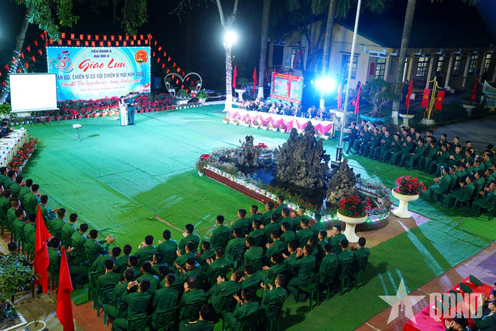 Đêm giao lưu ấm tình đồng đội