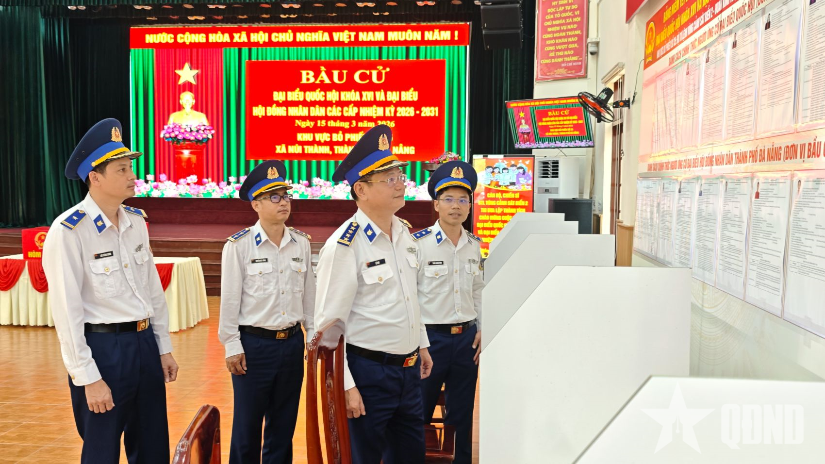 Vùng Cảnh sát biển 2 chuẩn bị chu đáo cho Ngày bầu cử