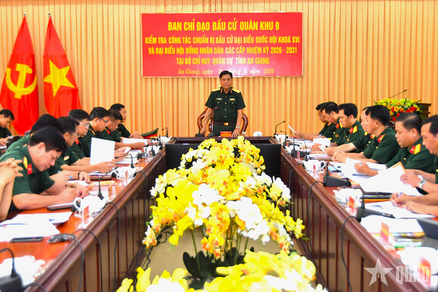 Bảo đảm 100% cán bộ, chiến sĩ nắm vững ý nghĩa, tầm quan trọng của cuộc bầu cử