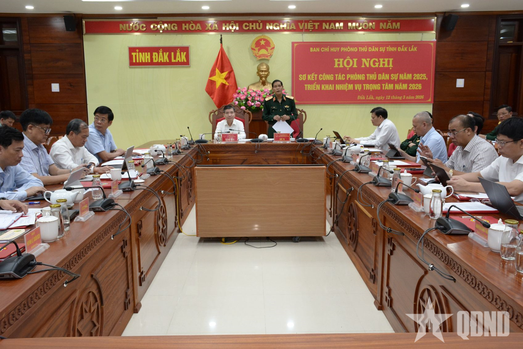 Tỉnh Đắk Lắk tập trung nâng cao năng lực phòng thủ dân sự