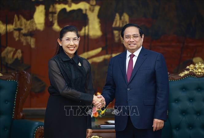 Thủ tướng Ch&iacute;nh phủ Phạm Minh Ch&iacute;nh tiếp Đại sứ Th&aacute;i Lan tại Việt Nam