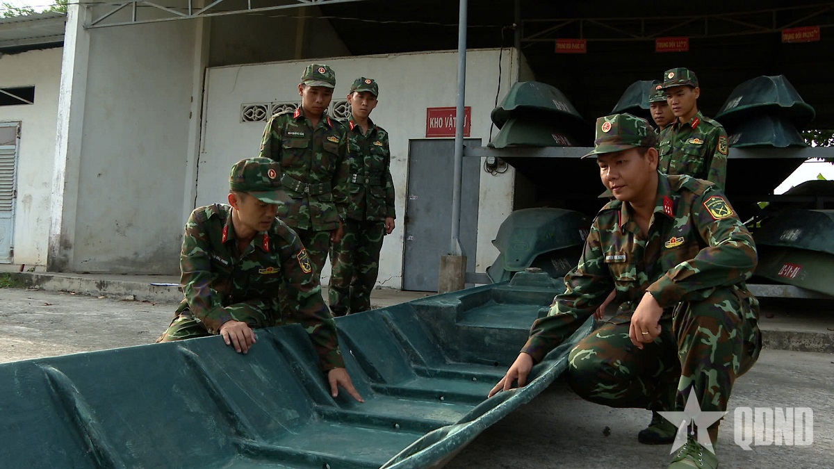 Sư đoàn 330 (Quân khu 9): Bảo đảm mô hình, vật chất huấn luyện sát thực tế địa hình sông nước