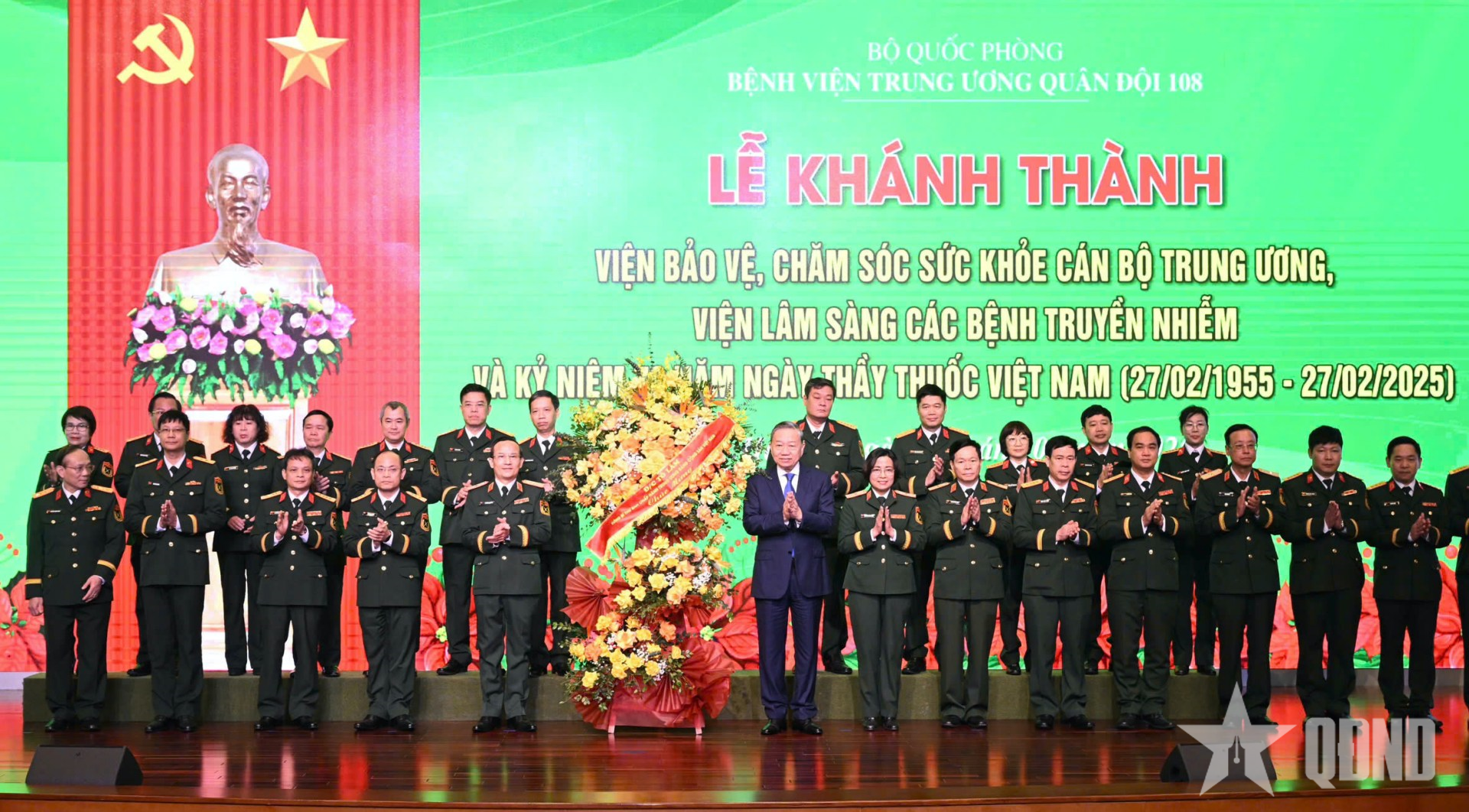 Bệnh viện Trung ương Quân đội 108: Phát huy truyền thống anh hùng, viết tiếp sứ mệnh vẻ vang