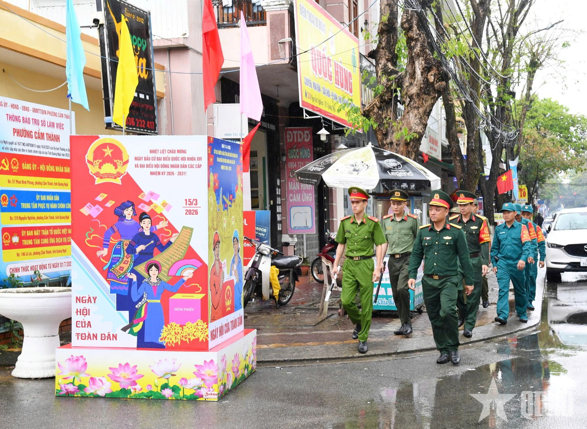 Giữ bình yên cho ngày hội non sông	