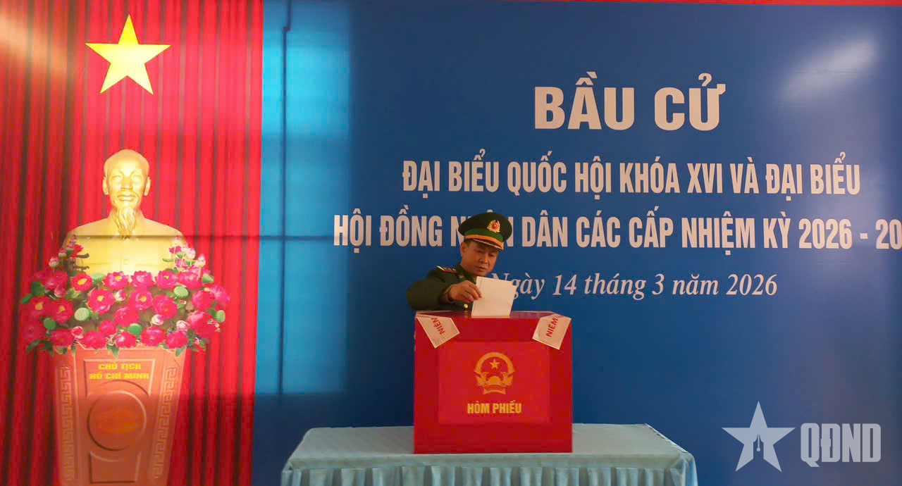 Cử tri Bạch Long Vĩ nô nức đi bầu cử đại biểu Quốc hội và đại biểu HĐND các cấp nhiệm kỳ 2026-2031