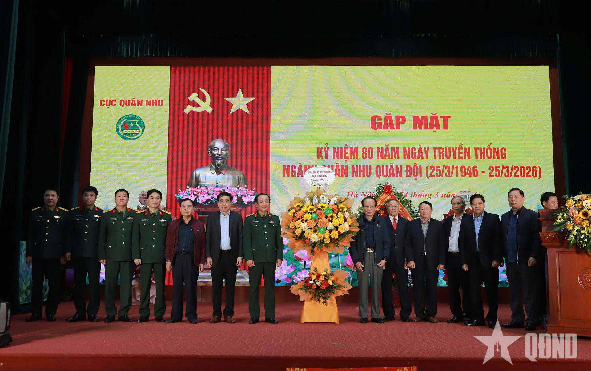 Cục Quân nhu gặp mặt kỷ niệm 80 năm Ngày truyền thống ngành Quân nhu Quân đội