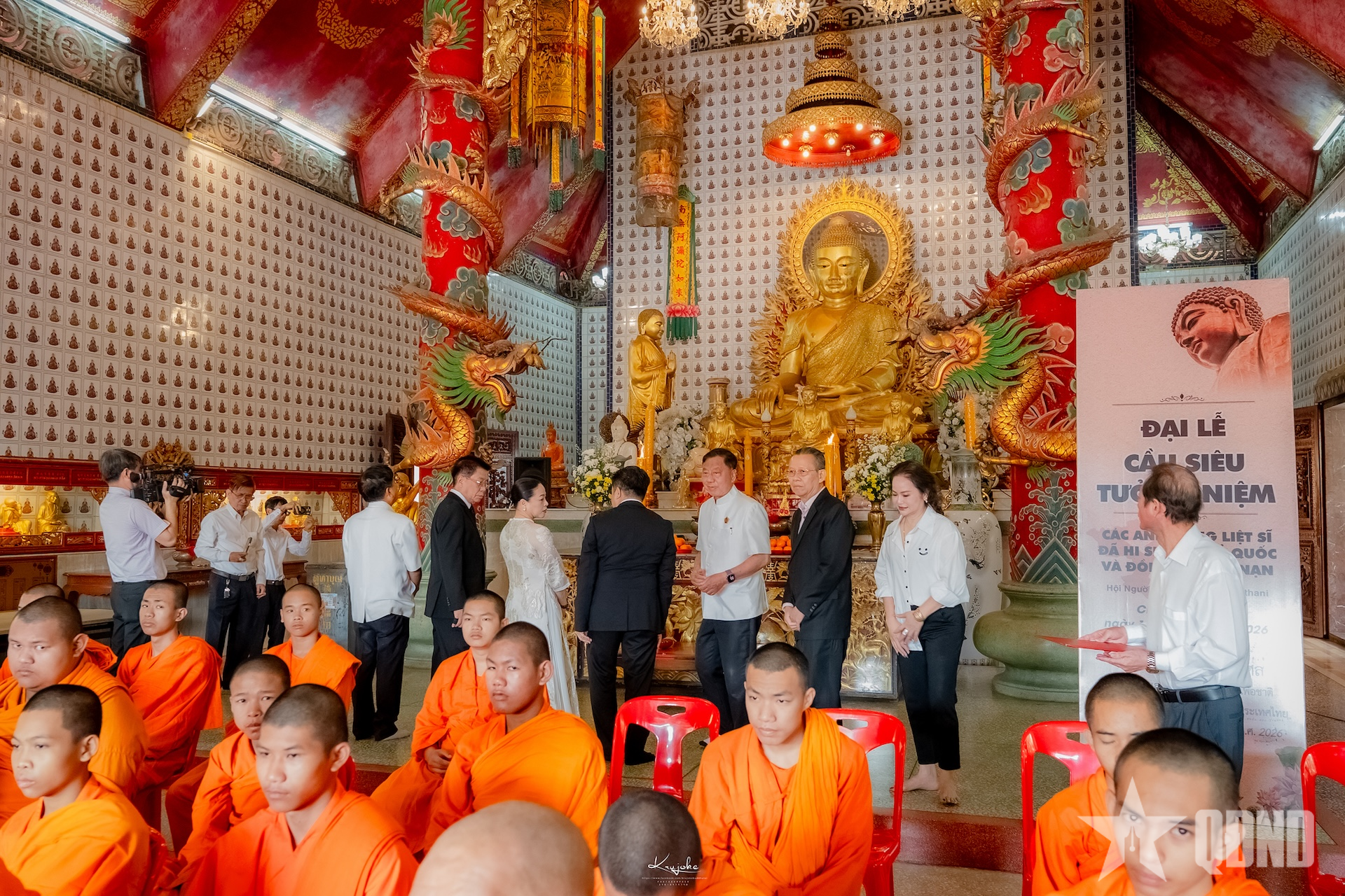 Đại lễ cầu siêu tưởng niệm các anh hùng, liệt sĩ hy sinh vì Tổ quốc và đồng bào tử nạn qua các thời kỳ tại Thái Lan