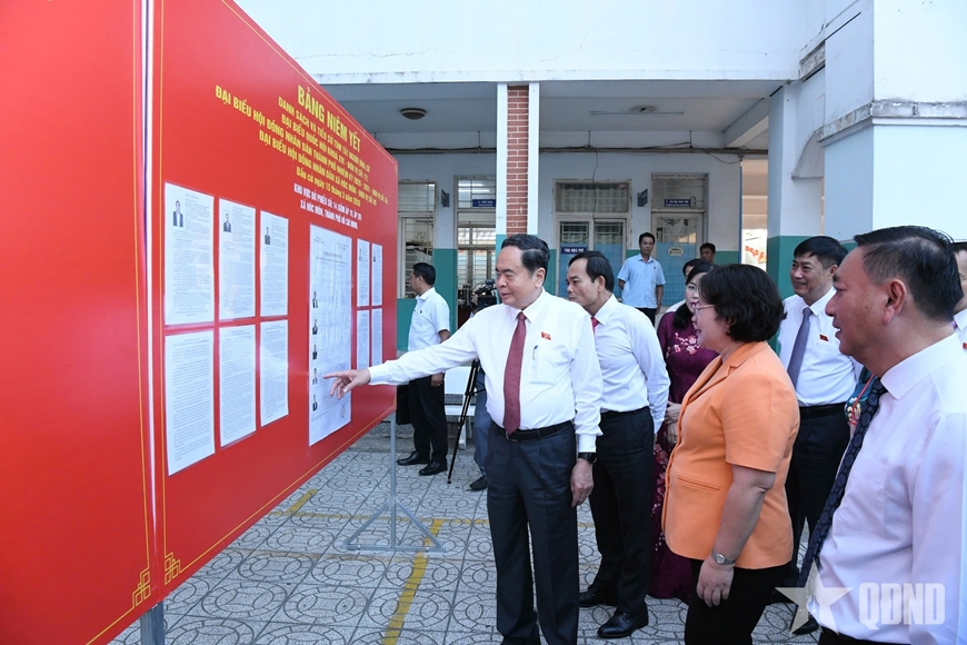 Gần 79 triệu cử tri cả nước đi bầu cử