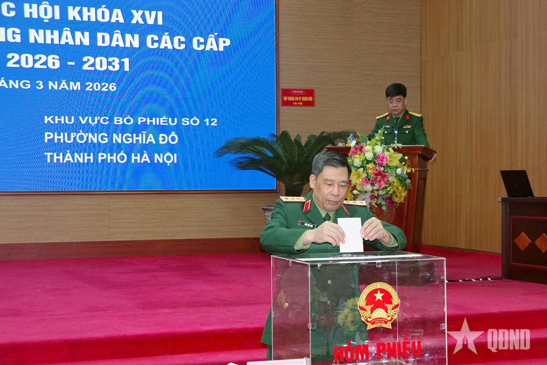 Học viện Quốc phòng tổ chức bầu cử dân chủ, trách nhiệm, an toàn