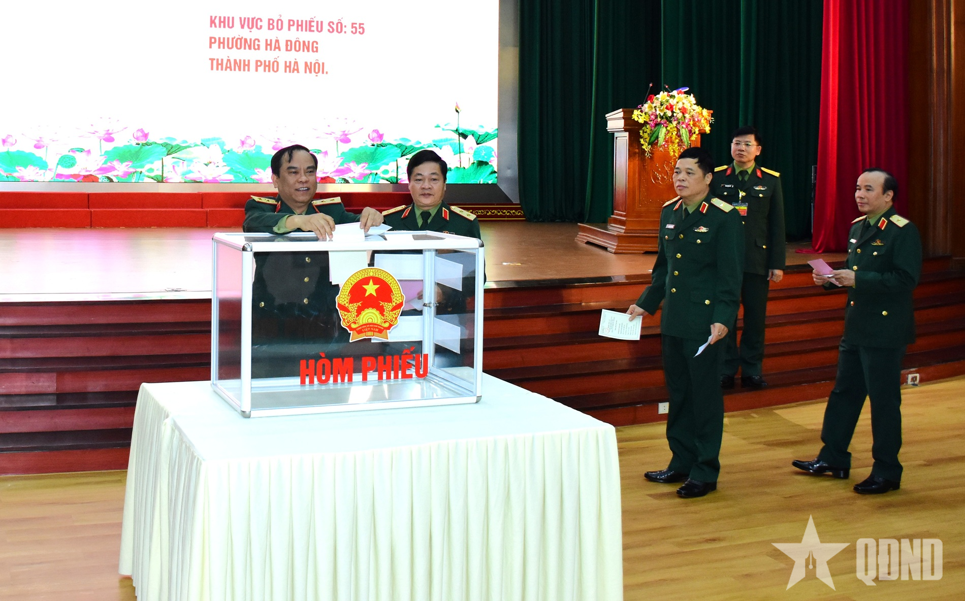 Học viện Chính trị tiến hành bầu cử dân chủ, nghiêm túc, đúng pháp luật