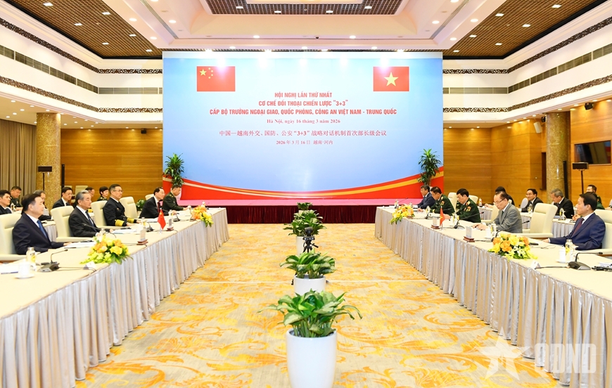 Hội nghị lần thứ nhất Cơ chế đối thoại chiến lược “3+3” cấp Bộ trưởng Ngoại giao, Quốc phòng, Công an Việt Nam - Trung Quốc