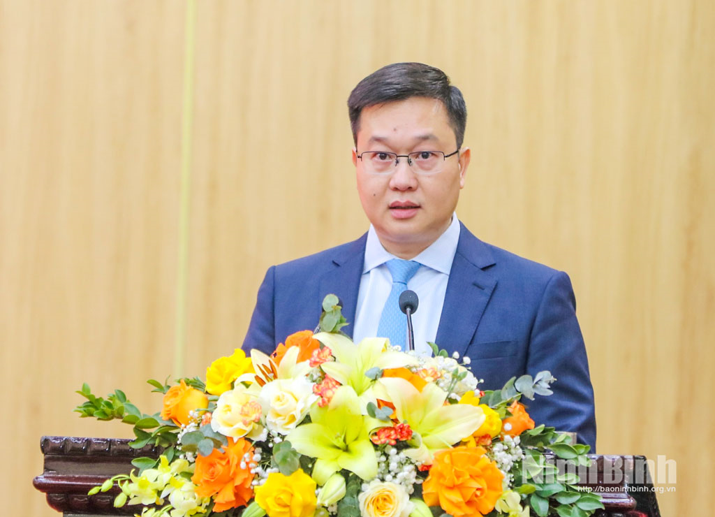 Đồng chí Trần Đăng Quỳnh, Trợ lý Tổng Bí thư được điều động, phân công, chỉ định giữ chức Phó bí thư Tỉnh ủy Ninh Bình