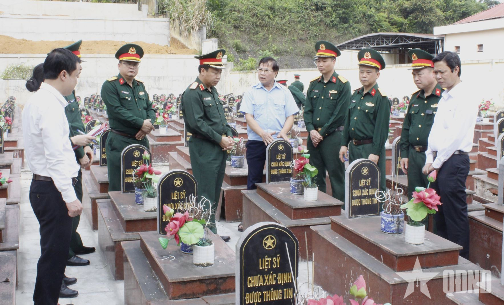 Quân khu 2: Khảo sát xác định danh tính hài cốt liệt sĩ