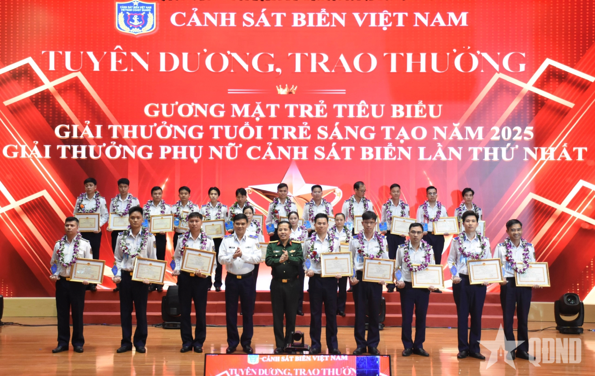 Cảnh sát biển Việt Nam tuyên dương Gương mặt trẻ tiêu biểu, Giải thưởng Tuổi trẻ sáng tạo năm 2025