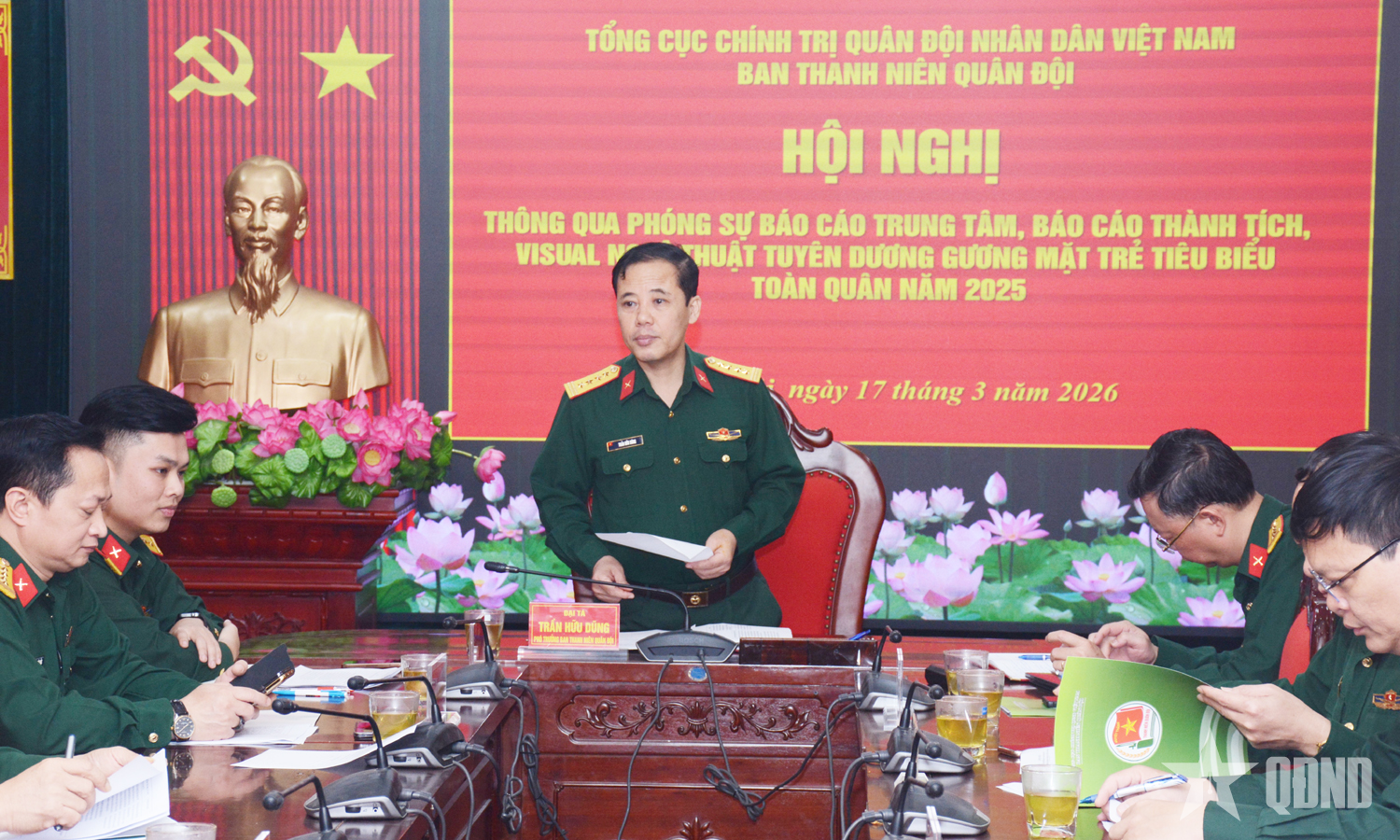 Chuẩn bị tốt nội dung chương trình tuyên dương Gương mặt trẻ tiêu biểu toàn quân năm 2025