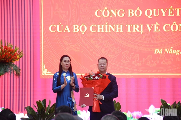 Đồng chí Nguyễn Mạnh Hùng được chỉ định giữ chức Phó bí thư Thành ủy Đà Nẵng