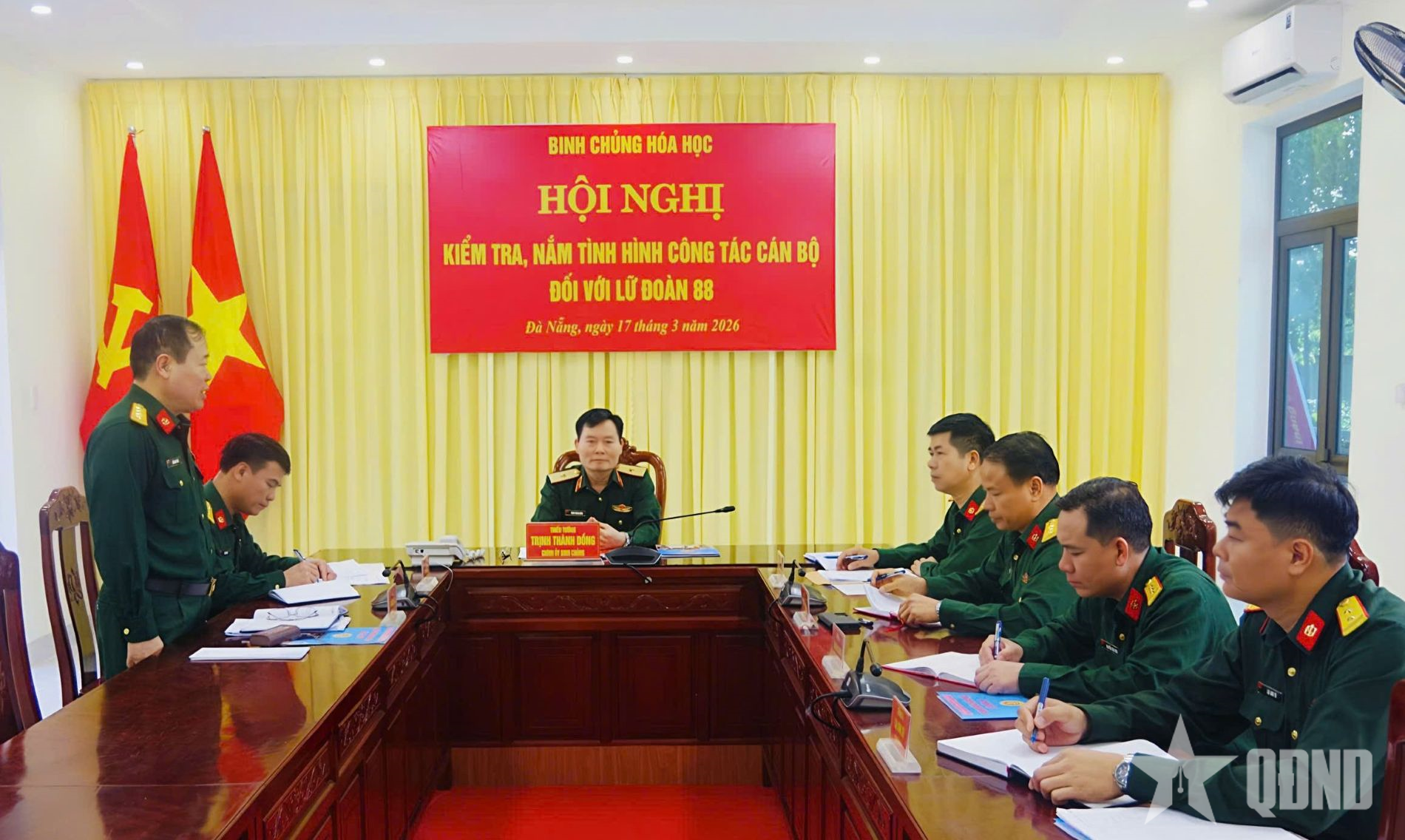 Lữ đoàn Phòng hóa 88 thực hiện tốt công tác đào tạo, bồi dưỡng cán bộ các cấp