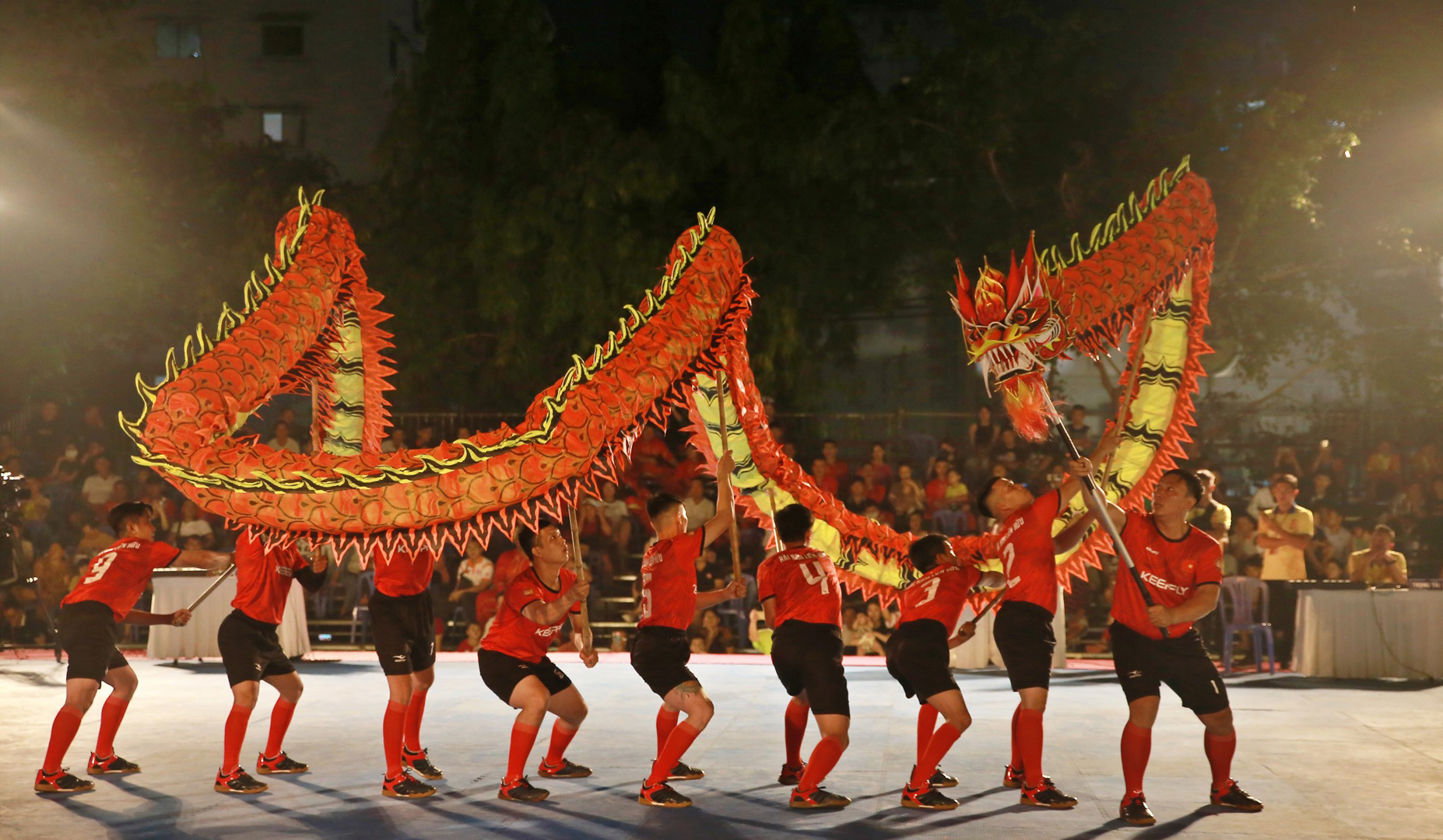 Đoàn lân, sư, rồng 73 năm tuổi ở TP Hồ Chí Minh