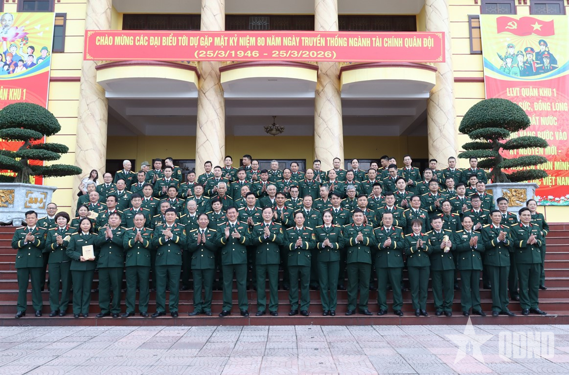 Ngành Tài chính Quân khu 1: Phát huy truyền thống 80 năm ngành Tài chính Quân đội