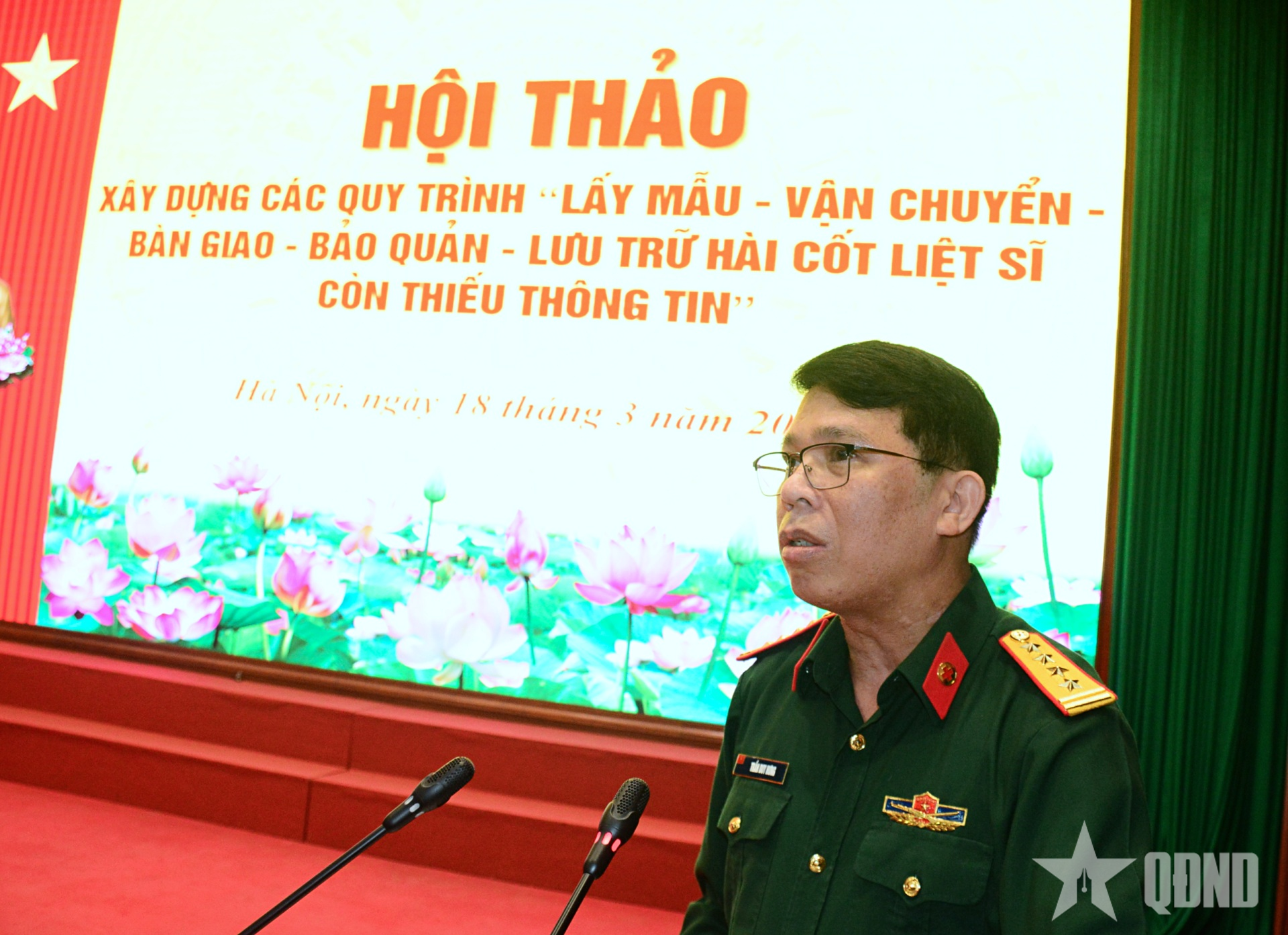 Xây dựng quy trình lấy mẫu, vận chuyển, bàn giao, lưu trữ hài cốt liệt sĩ còn thiếu thông tin