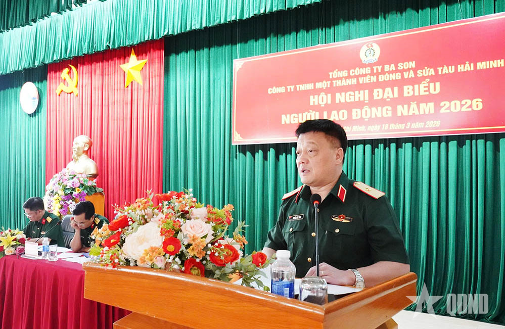 Công ty Hải Minh (Tổng cục Công nghiệp quốc phòng) tổ chức hội nghị đại biểu người lao động