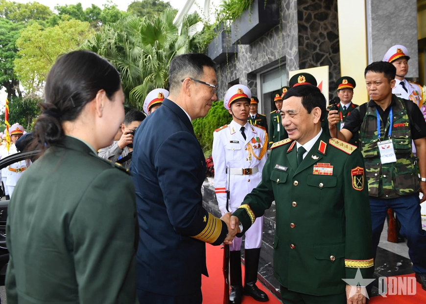 Bộ trưởng Bộ Quốc phòng Việt Nam hội đàm với Bộ trưởng Bộ Quốc phòng Trung Quốc