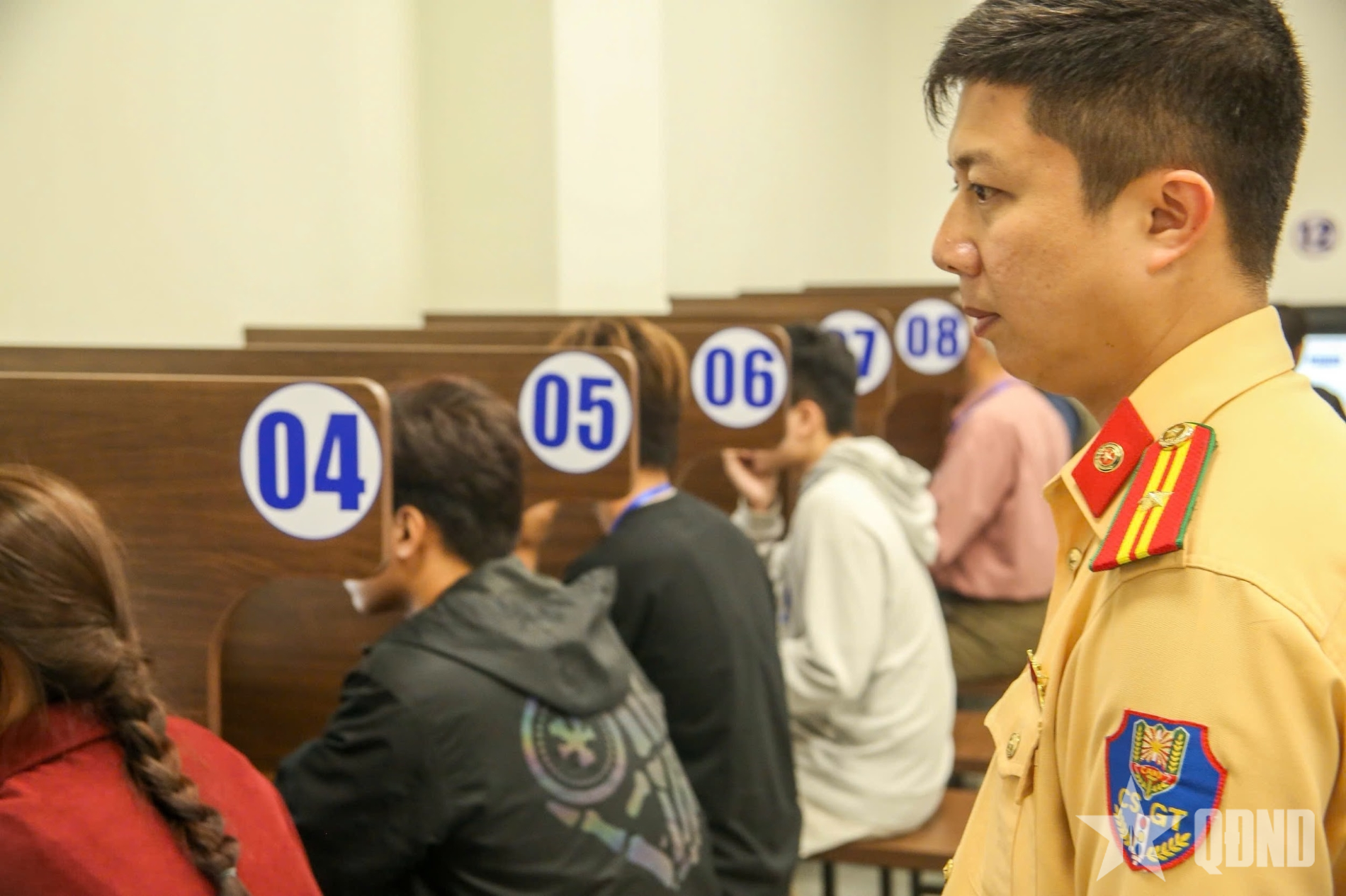 Cảnh sát giao thông TP Hà Nội thông báo lịch kiểm tra phục hồi điểm giấy phép lái xe