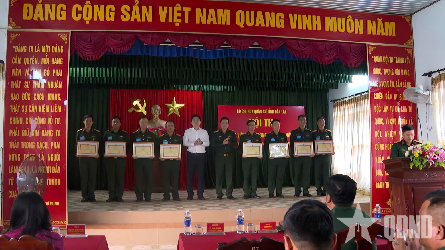 Bộ CHQS tỉnh Đắk Lắk tổ chức Hội thi Báo cáo viên giỏi