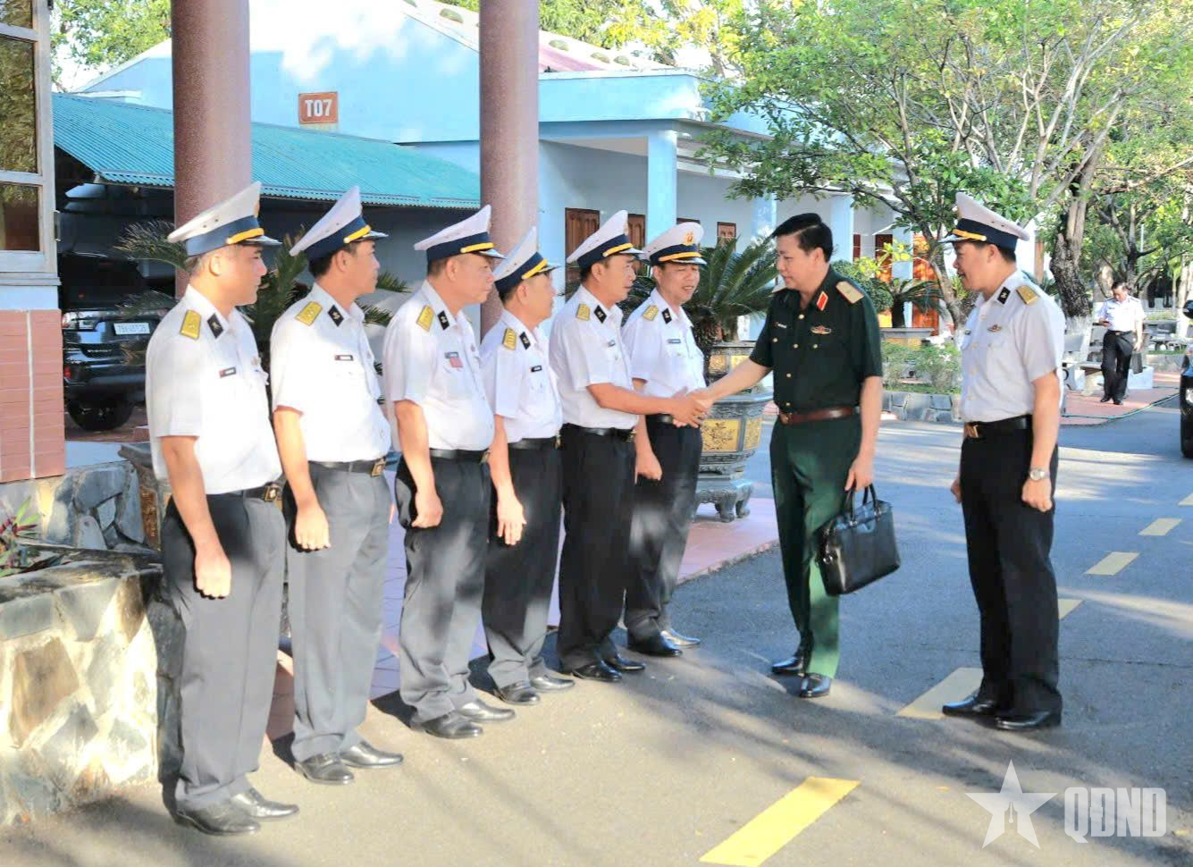 Thanh tra Bộ Quốc phòng làm việc tại Lữ đoàn 101 (Vùng 4 Hải quân)
