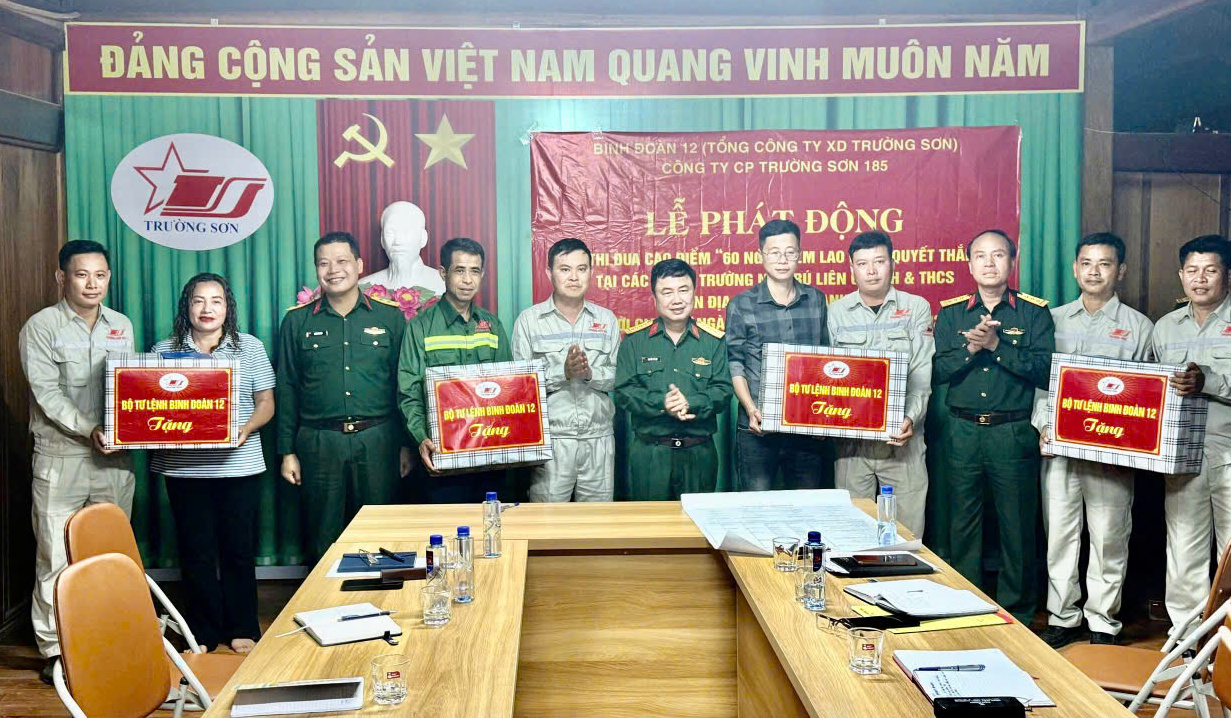 Phát động thi đua cao điểm tại 4 dự án trường học khu vực miền núi tỉnh Thanh Hóa