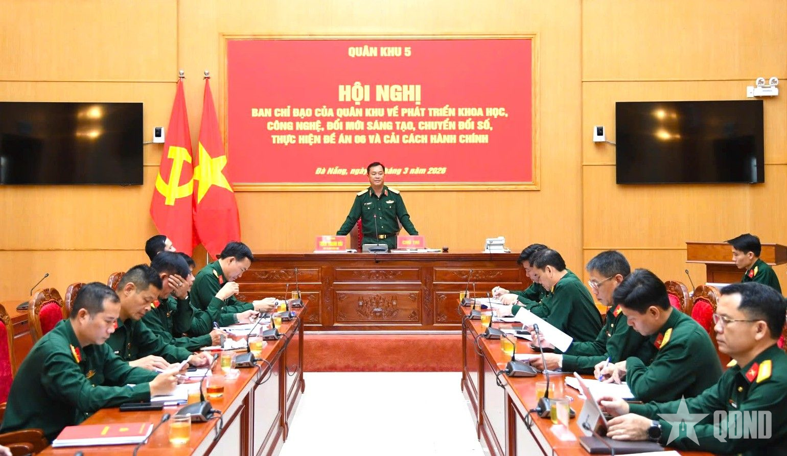 Quân khu 5 đẩy mạnh phát triển khoa học công nghệ, chuyển đổi số và cải cách hành chính 