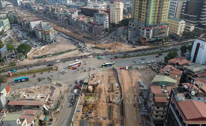 Hà Nội: Điều chỉnh tổ chức giao thông nút giao Nguyễn Chí Thanh - La Thành