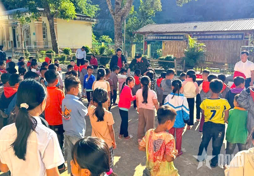 Điểm trường mầm non Lả Ú Cò - ươm mầm tương lai nơi biên cương Tổ quốc