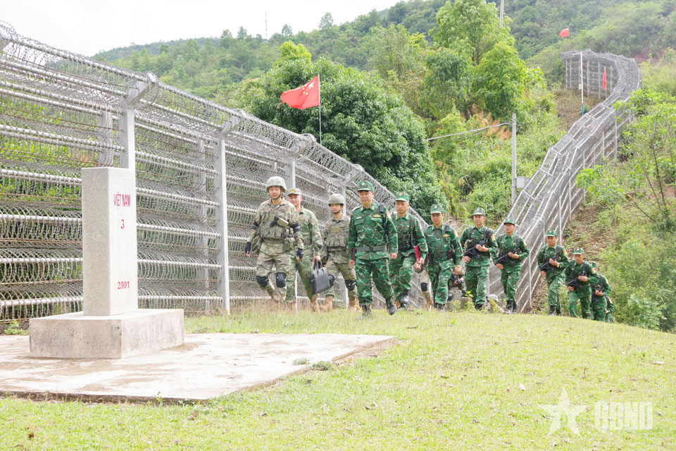 Điện Biên: Khởi động tuần tra song phương giữa Bộ đội Biên phòng Việt Nam - Trung Quốc
