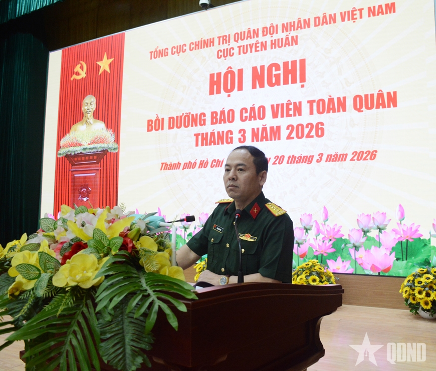 Cục Tuyên huấn (Tổng cục Chính trị): Báo cáo viên toàn quân chú trọng công tác tư tưởng ở cơ sở