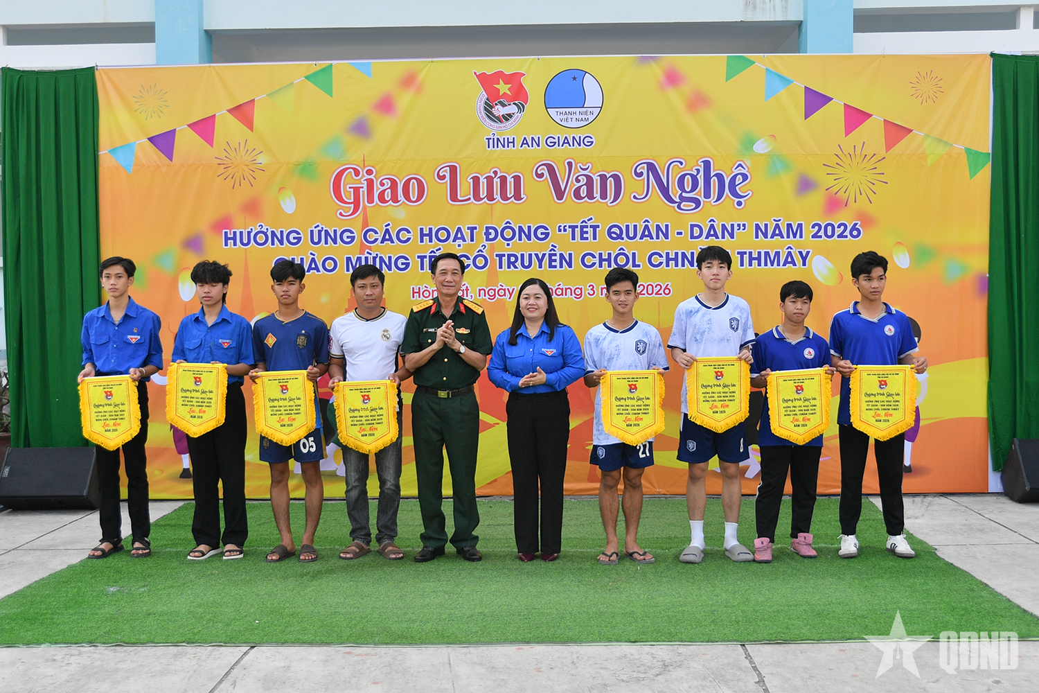 An Giang: Thắm tình quân dân mùa Chôl Chnăm Thmây