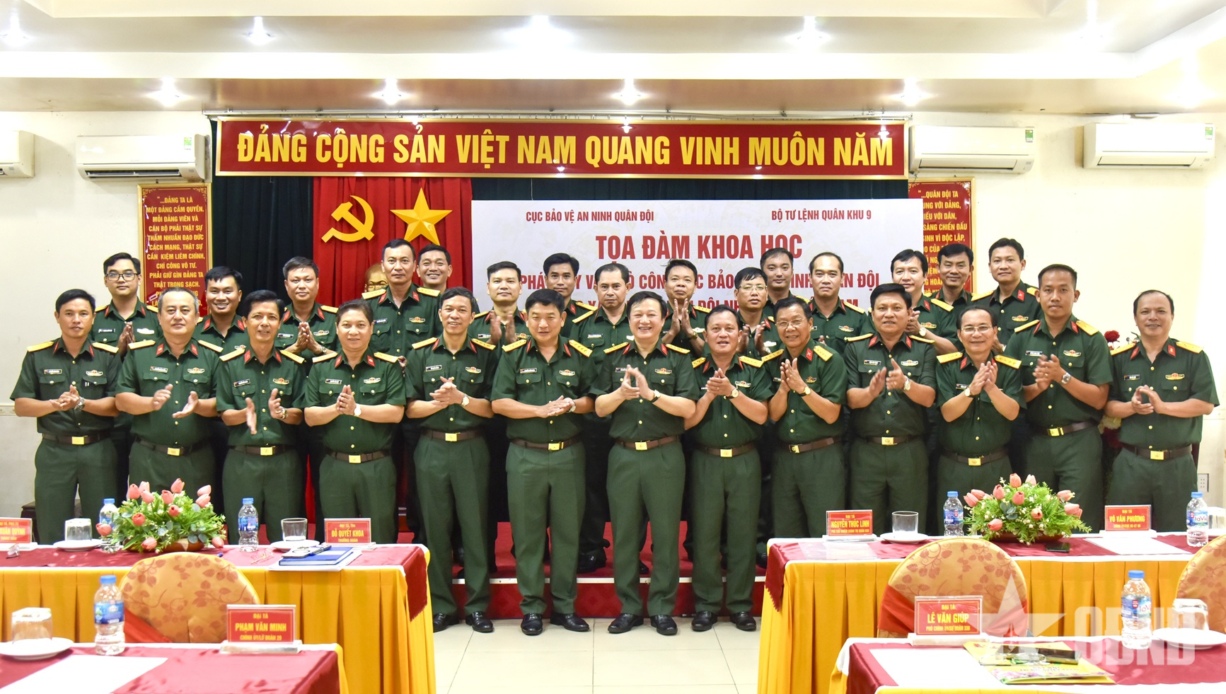 Phát huy vai trò công tác bảo vệ an ninh Quân đội trong tình hình mới

