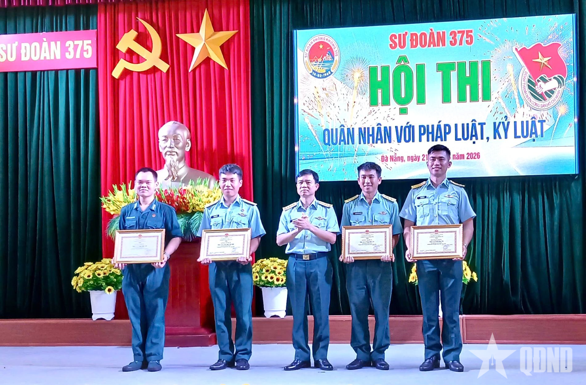 Sư đoàn Phòng không 375 sôi nổi Hội thi “Quân nhân với pháp luật, kỷ luật”