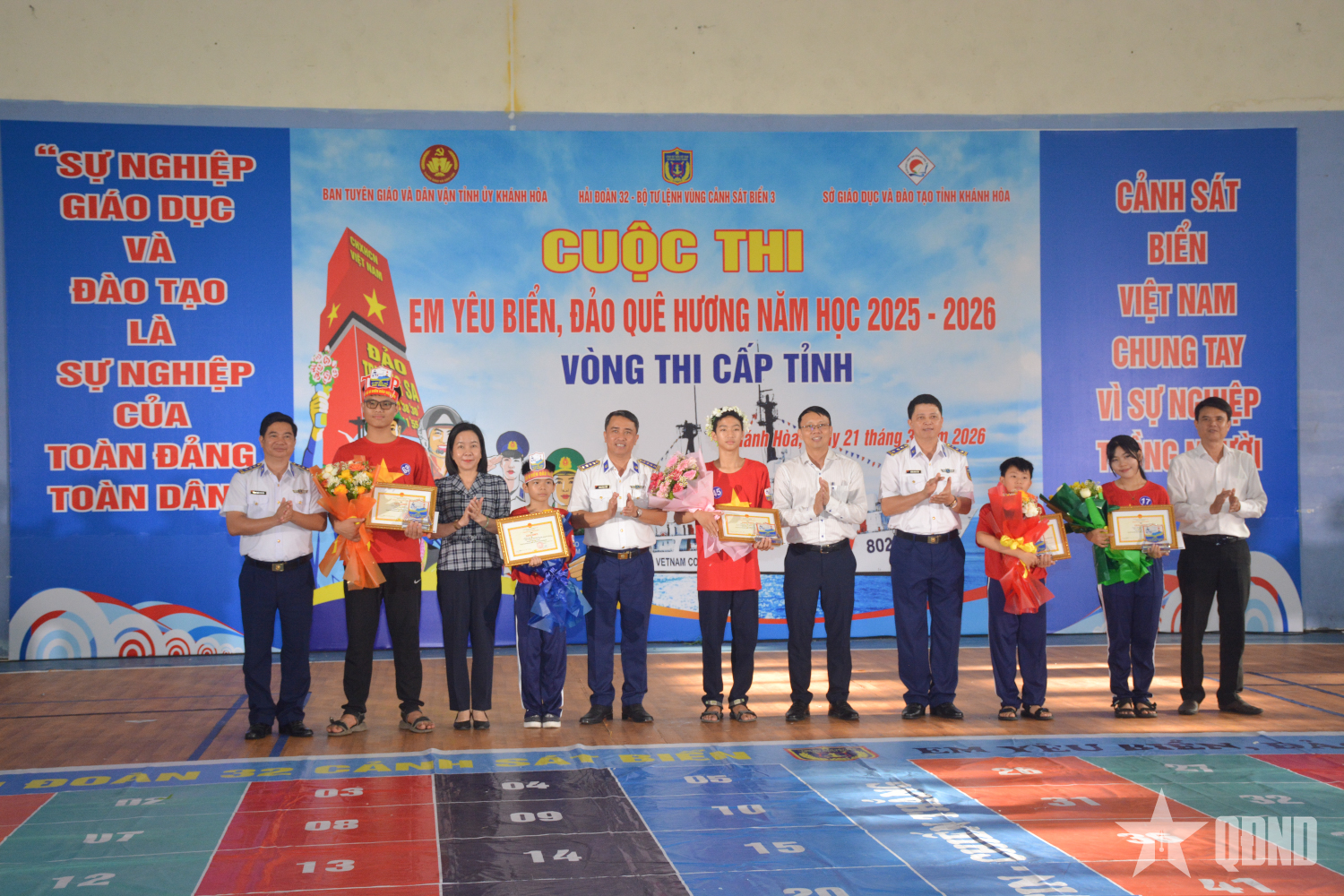 Hải đoàn 32 tổ chức Cuộc thi 