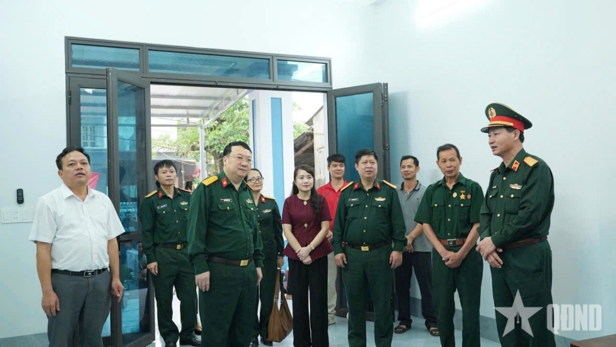 Tổng cục Hậu cần - Kỹ thuật: Khánh thành Nhà tình nghĩa tặng gia đình chính sách