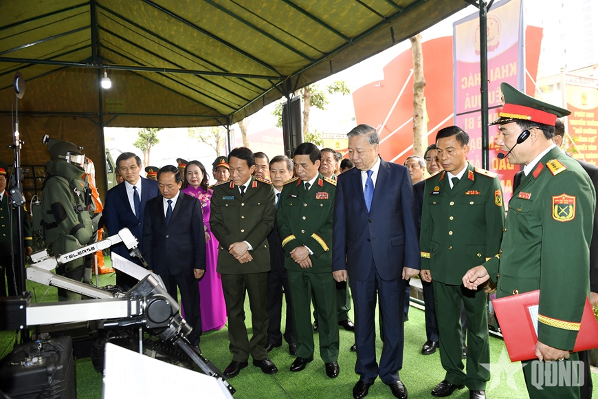 Tổng Bí thư Tô Lâm dự Lễ kỷ niệm 80 năm Ngày thành lập Binh chủng Công binh và đón nhận Huân chương Hồ Chí Minh