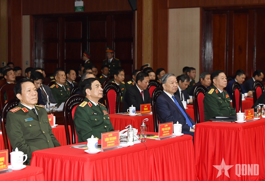 Tổng Bí thư Tô Lâm dự Lễ kỷ niệm 80 năm Ngày thành lập Binh chủng Công binh và đón nhận Huân chương Hồ Chí Minh